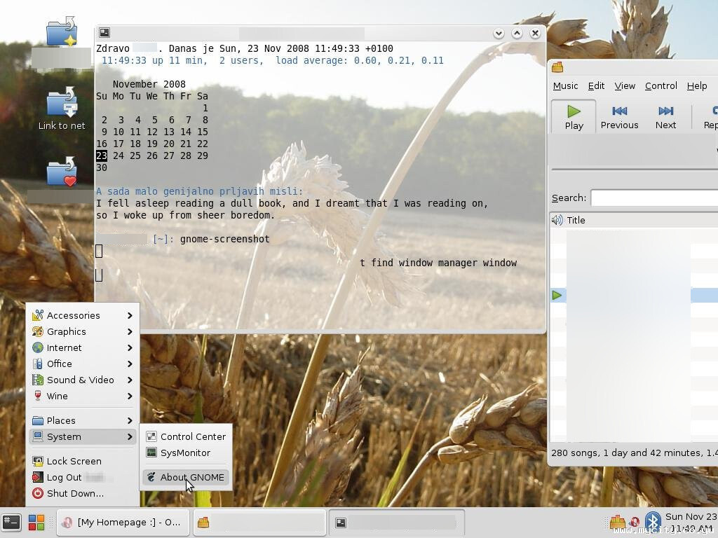 IMG: sshot-20081123-gnome-ubuntu.jpeg